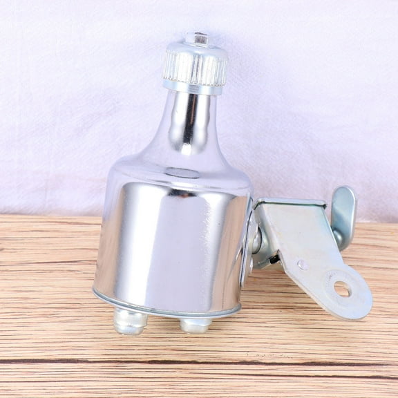 CTIRCHIU 1Pc Powered Silver Bike Headlight for Night Ride Safety