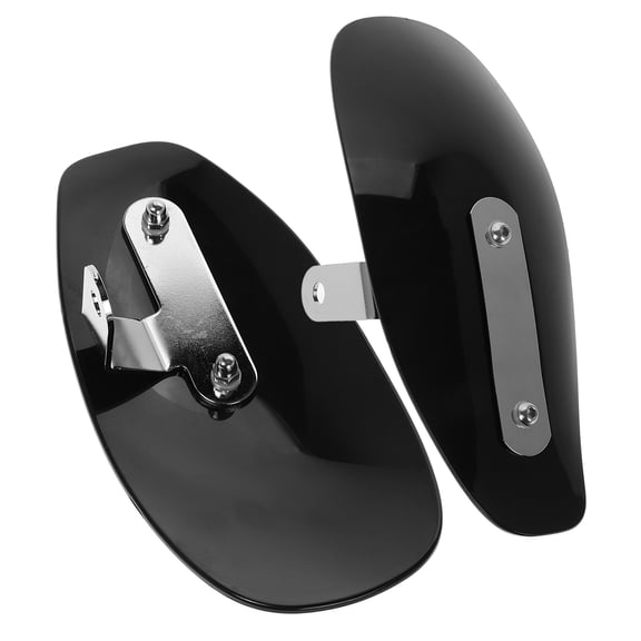 Masteelf 1Pair Motorcycle Handguards Wind Deflector Compatible For Harley Touring Flht 1996-2013 Handlebar Protector Cold Protection Windshield Cover