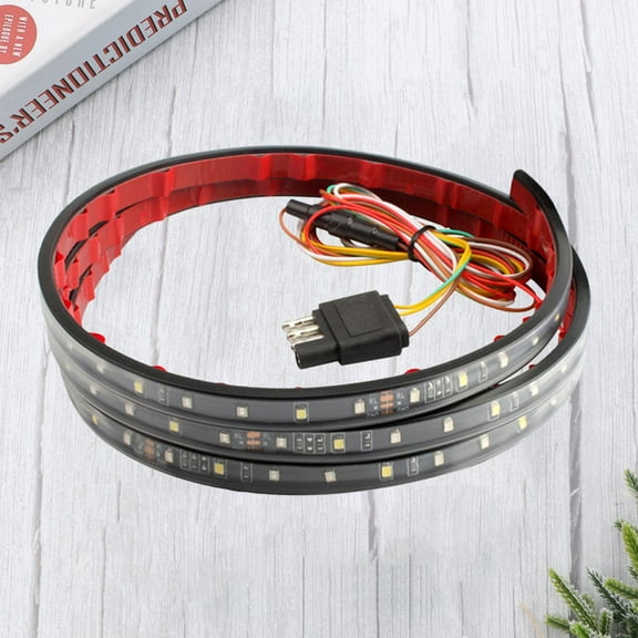 Masteelf 1Pc Rectangular LED Light for Truck Drivers with 50000h Lifespan and 6500K Color Temperature