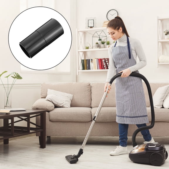 Masteelf 1Pcs Converter for Vacuum Cleaner Water Suction Black Soft Gel Plastic