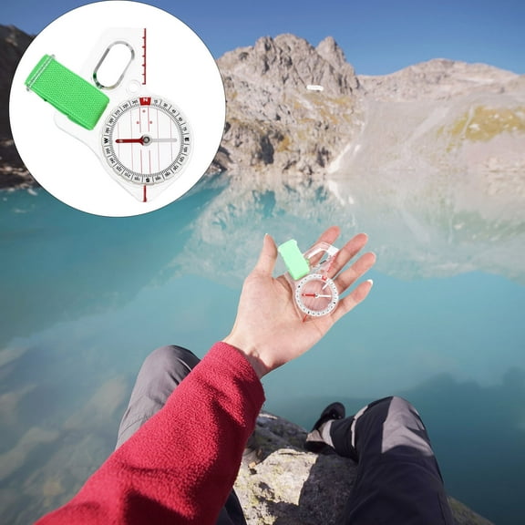 SWETRACE orienteering compass navigation Compass Acrylic Tools Simple Design 1Pack