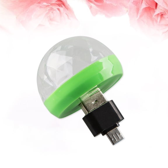 CTIRCHIU 1Pcs Sound Activated USB Powered Lamp Mini Led Disco Light for Home Party