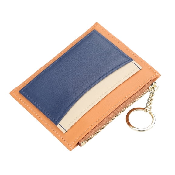 Masteelf Small Fashion Zipper Wallet for Women, PU Multi-Card Holder with , Compact