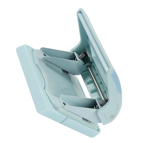 Masteelf 1pc Handheld Puncher Loose-leaf Hole Puncher Punching Machine (Random Color)