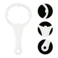 thumbnail image 1 of Masteelf 1pc Plastic 10 Inch Filter Housing Wrench Spanner for Water Purifier (White), 1 of 8