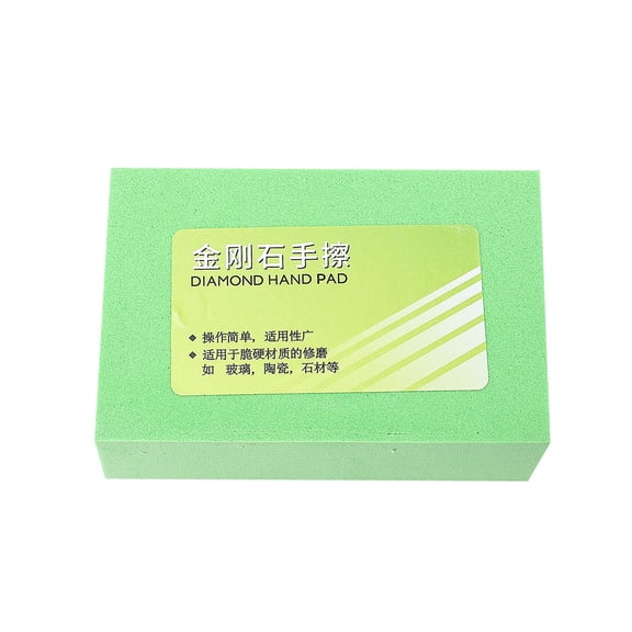 Masteelf 1pc Practical Polishing Block Durable Grinding Pads Hard Sanding Tool (400 Grit)