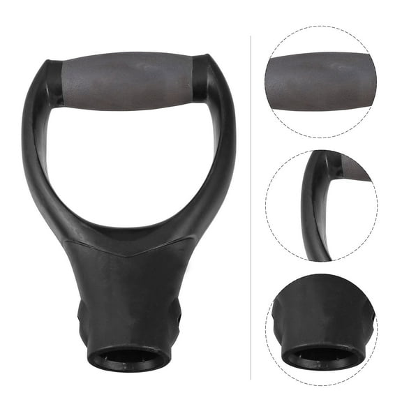 Masteelf 1pc Replaceable Plastic Shovel Handle Grip for Garden Tools Safety and Replacement