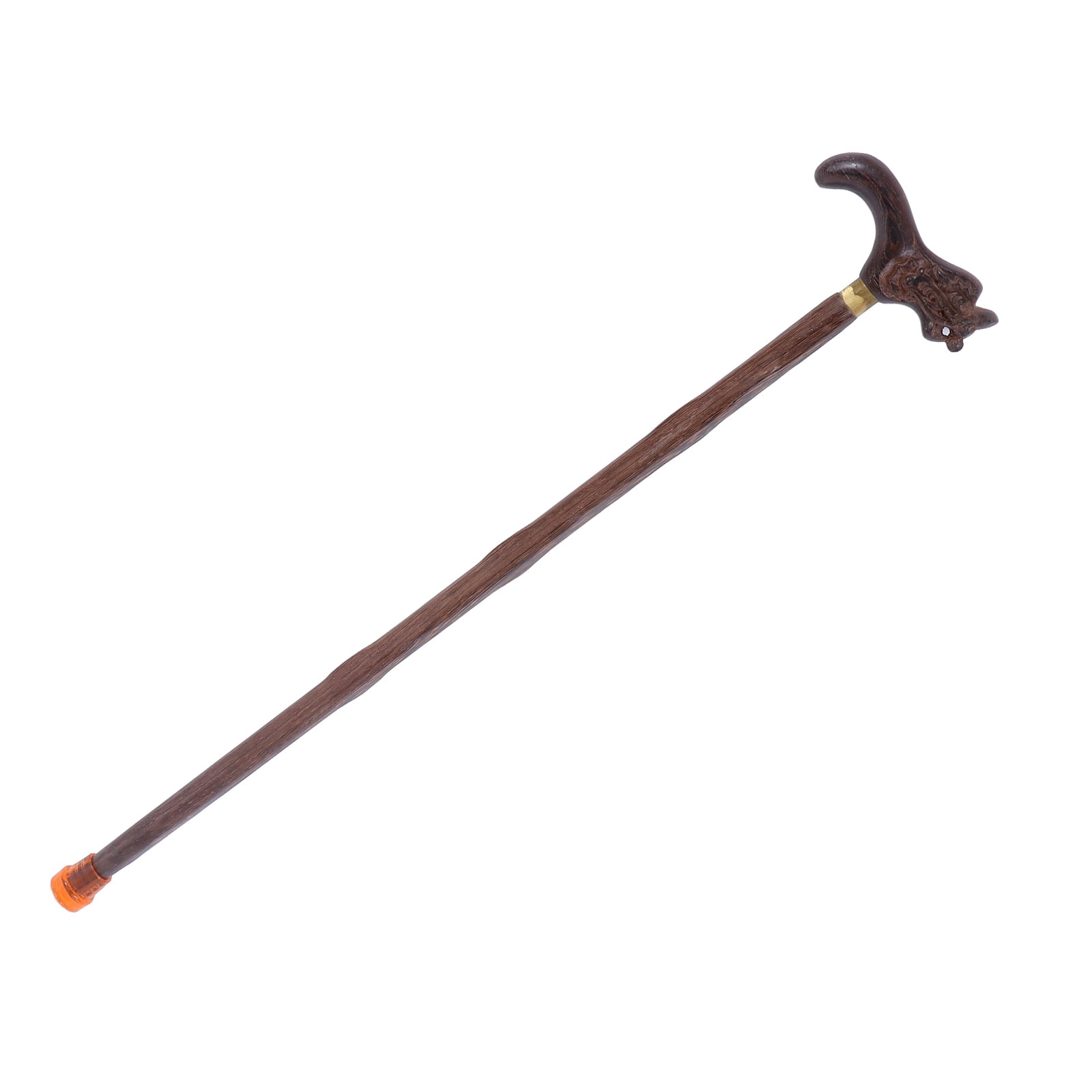 Masteelf 1pc Wood Walking Stick Outdoor Cane Practical Trekking Pole (Light Brown)