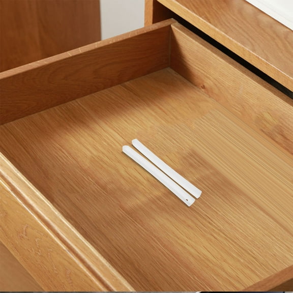 Masteelf 1set Replacement Drawer Slides For Furniture Plastic Drawer Runners For Storage Box Bottom Rail Drawer Glides For Cabinet And Dresser