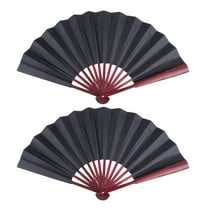 Masteelf 2 8 Inch Fabric Handheld Folding Fans Chinese Style Fabric Folding Handheld Folded Dance Fans Blank DIY Fans for Wedding Gift Party Favors