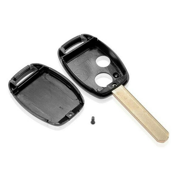 Masteelf Magnetic Key Shell Replacement with 2 Buttons, Black key Cover for Car Remote