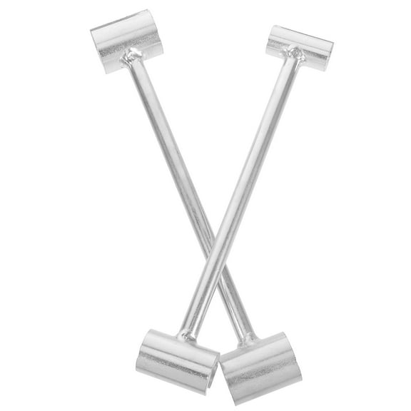 Masteelf 2 PCS Commercial Door Hinge Adjustment Tool Gap Adjusting Silver