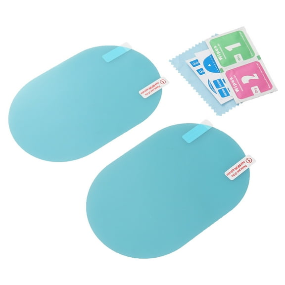 Masteelf 2 PCS Rearview Mirror Protective Film Reflective Waterproof