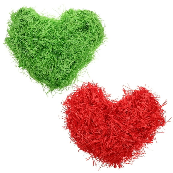 Masteelf 2 Packs Raffia Paper Shreds Strands Grass Stuffer Confetti 14oz/400g Filler For Basket Filling Jewelry Wrapping Birthdays Weddings Anniversaries Party Supplies