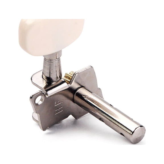 Masteelf 2 Pair Tuning Pegs Machine Heads for Ukulele 4 Strings and Classical Guitar