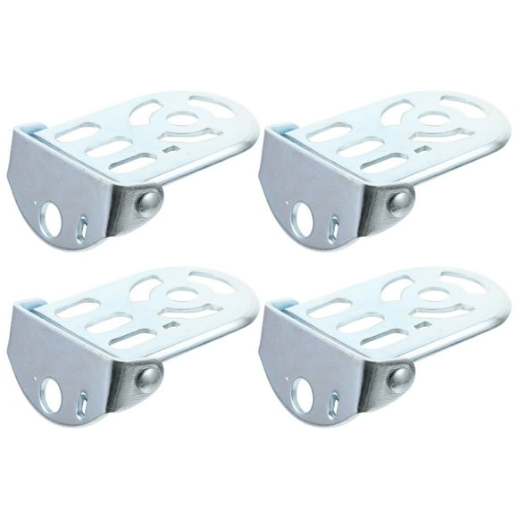 Masteelf 2 Pairs Bike Rear Foot Peg Rest Foldable Bicycles Cycling Metal Footrest
