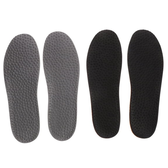 Masteelf 2 Pairs Breathable Shoe Insoles Anti- Bottom Cushioned Inserts for Sweat Prevention and Comfort