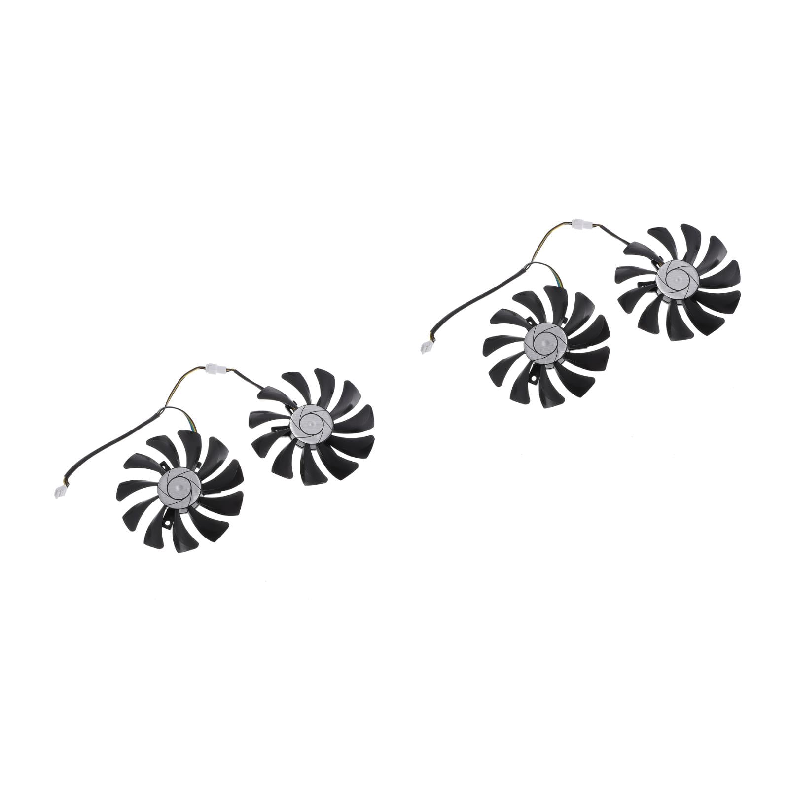 Video Fan C Masteelf 2 Pairs Graphic Fans Video Fans Video Replacement Cooling Fan ...