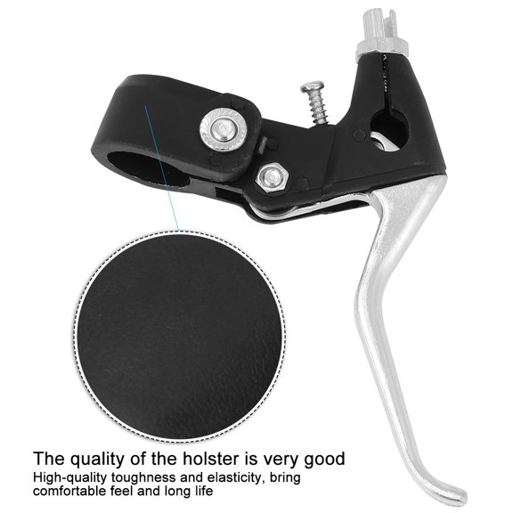 Masteelf 2 Pairs Universal Mountain Bike Brake Levers Handle Replacement Aluminum Alloy