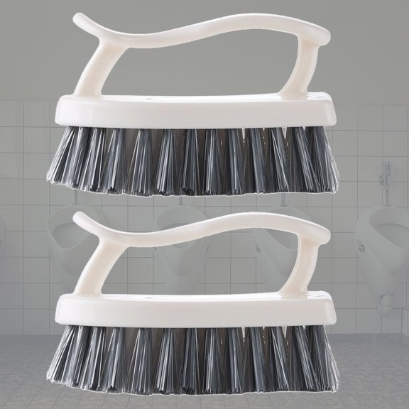 Masteelf 2 Pc Bathroom Brush Scrub for Cleaning Polish Think Brushes