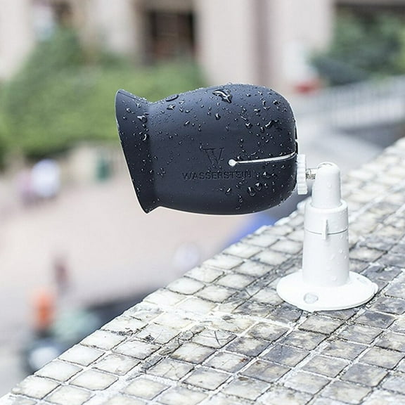 Masteelf 2 Pcs Adjustable Security Camera Wall Mount for Pro CCTV and Other Cameras Indoor Outdoor Use (White)