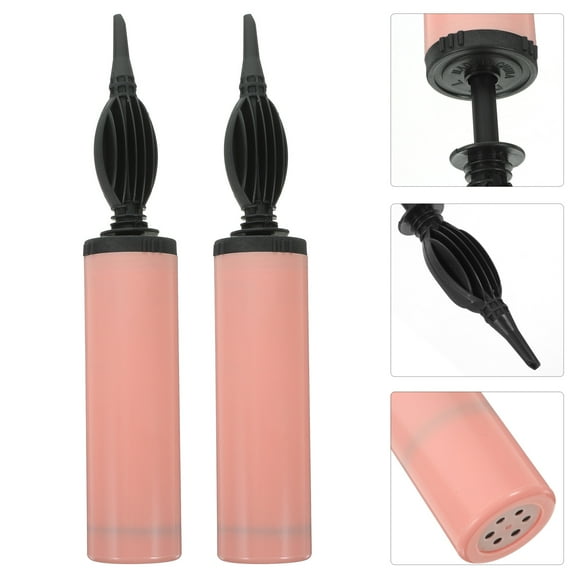 Masteelf 2 Pcs Air Pump for Inflatables Push Inflator Volleyball Manual