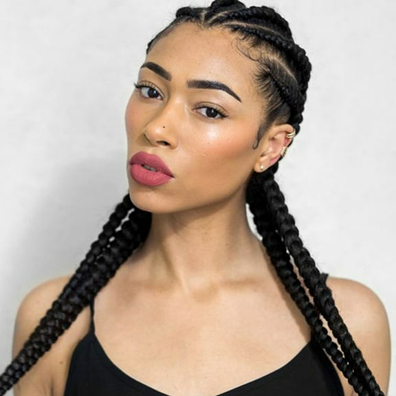 Masteelf  2 Pcs Braiding Hair Wig Rope Fancy Makeup Masquerade