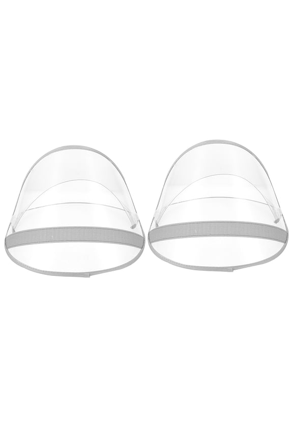 2 Pcs Caps Rainproof Hat Accessories Miss 31.00X21.00X0.10CM