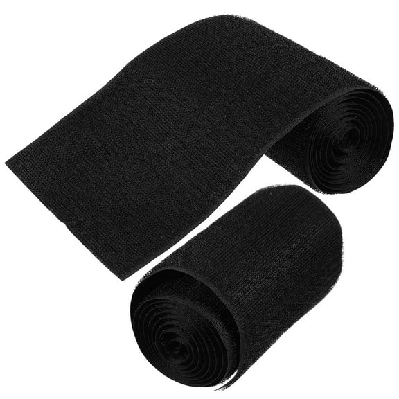 Masteelf 2 Pcs Carpet Cord Organizer Cable Concealer Ground Heavy Black