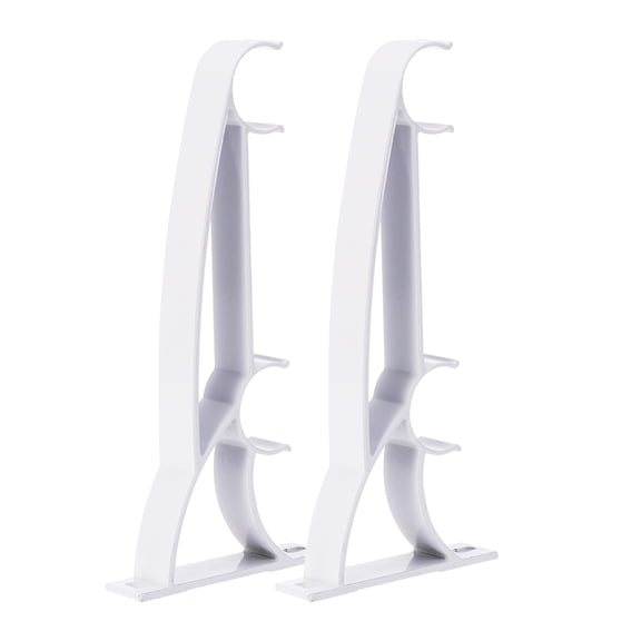Masteelf 2 Pcs Ceiling Hanging Hook 16.50X8.00X1.60CM White