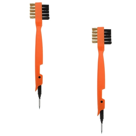 Masteelf 2 Pcs Cleaning Cleaner Copper Wire Brush Easy to Use