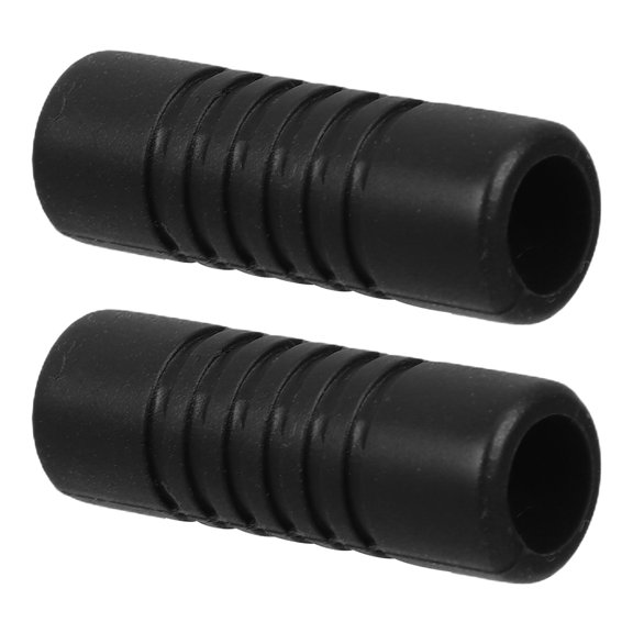 Masteelf 2 Pcs Coffee Machine Steam Pipe Air Outlet Parts Espresso Anti-scalding Black