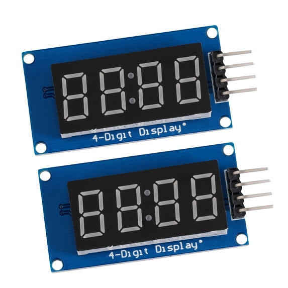 Masteelf 2 Pcs Display Module LED External Work Lights Number Indicator