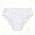 thumbnail image 1 of Masteelf  2 Pcs Disposable Panties Size Seamless Underwear Women's Cotton Pregnant Woman White, 1 of 8