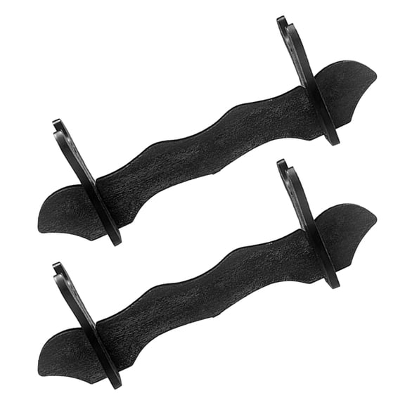 Masteelf 2 Pcs Dovetail Clip Binder Mold Display .00X7.30X4.30CM Black