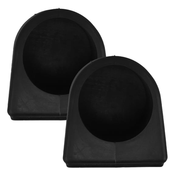 Masteelf 2 Pcs Electric Drum Stand Feet 5.50X5.20X4.50CM Black