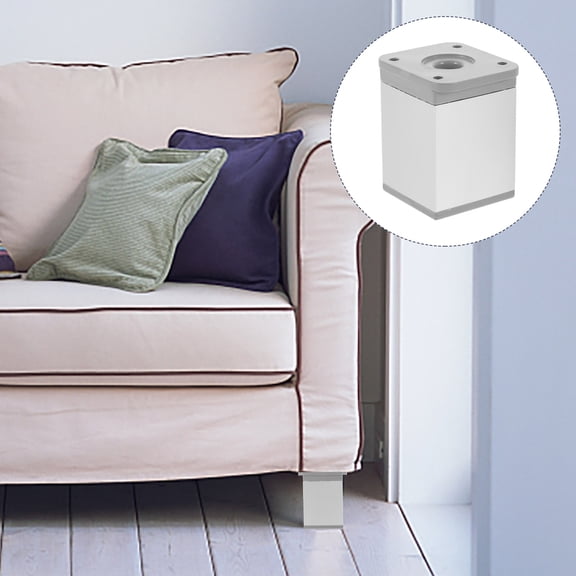 Masteelf  2 Pcs Extendable Furniture Support Legs Office Work