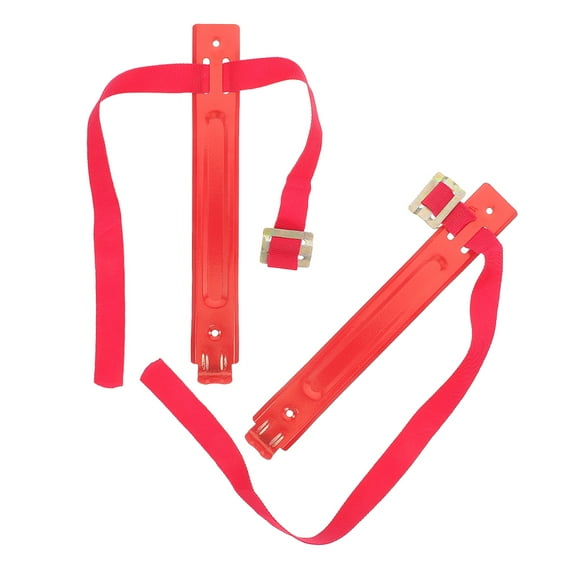 Masteelf 2 Pcs Fire Extinguisher Hook 27.00X4.00X1.00CM Red