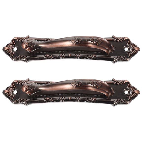 Masteelf 2 Pcs Front Door Handle Set Decorative Antique Style Pulls Premium Material