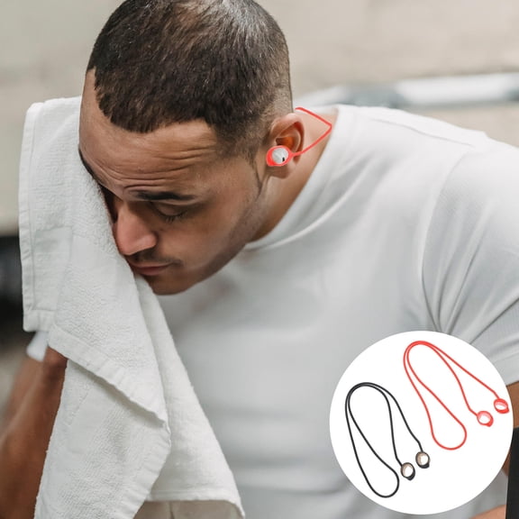 Masteelf  2 Pcs Headphone Anti-lost Rope Earbud Tether Earphone Strap