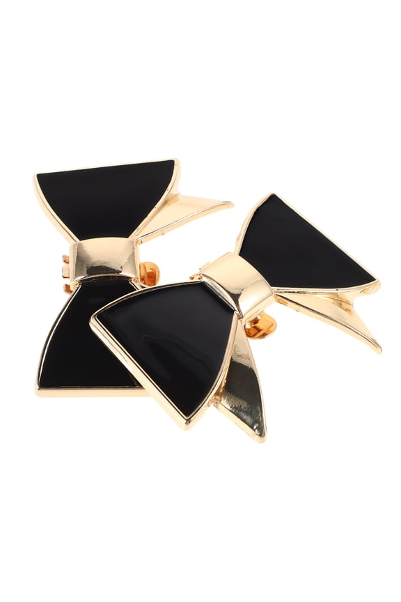 2 Pcs High Heels Wedding Shoes Butterfly Removable Buckle