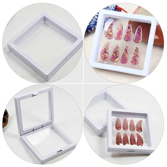 Masteelf 2 Pcs Holder Nail Storage Box Practical Lightweight Child