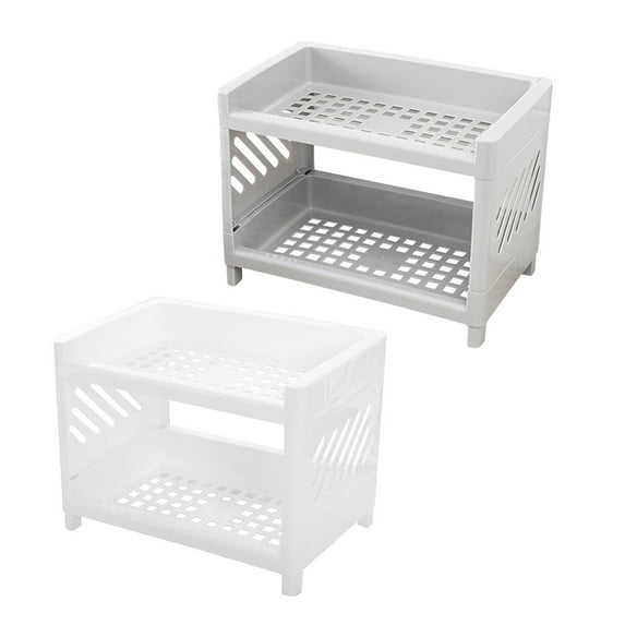 Masteelf 2 Pcs Kitchen Shelf Organizers Rack Storage Shelves Shelving
