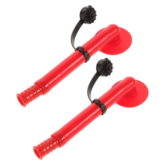 Masteelf  2 Pcs Life Vests Tube Bulletin Board Pin Slide Pole Cocktails Child Red