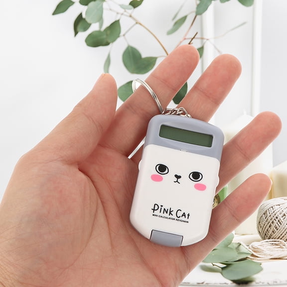 Masteelf 2 Pcs Mini Calculators for Kids Portable Girl Student Use