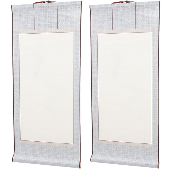 Masteelf 2 Pcs Parchment Drawing Scrolls Paper Blank Painting Calligraphy