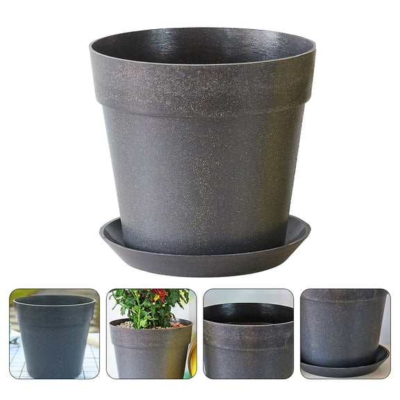 Masteelf 2-Pack Biodegradable , Flower Pots for Office, Home, Garden Decoration