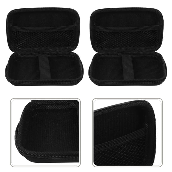 Masteelf  2 Pcs Portable Microphone Bag Wireless Case Professional Storage
