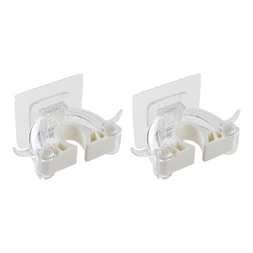Masteelf 2 Pcs Singlebuckle Mop Holder Wall Mounted Multifunction