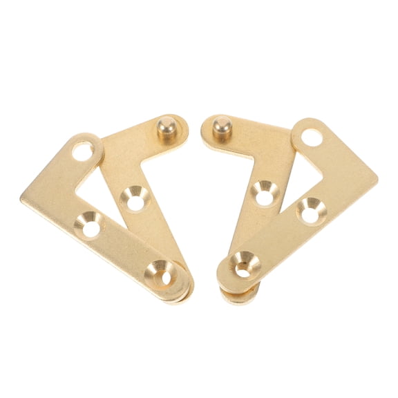 Masteelf 2-Pack Single-Layer Tray with Double-Layer Hood Hinge for Kitchen and Cabinet Use